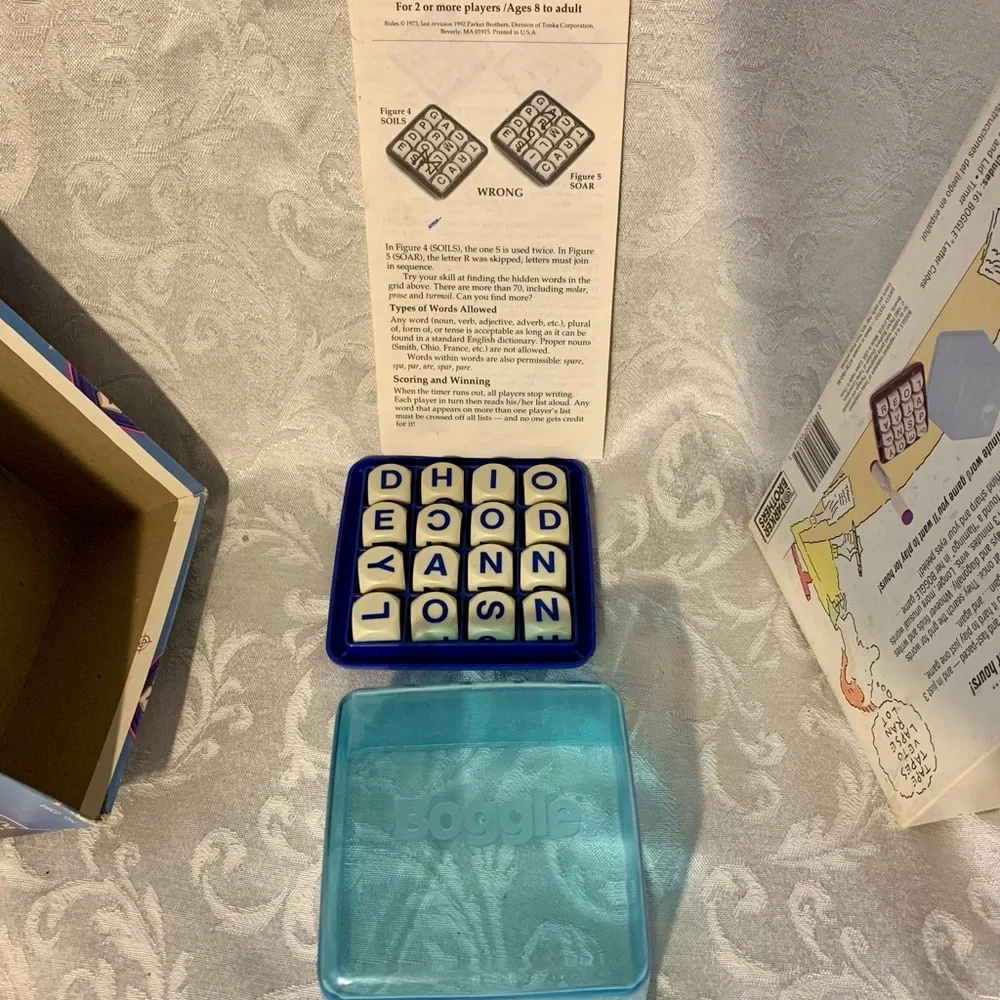 Vintage Parker Brothers Board Game 90s *missing timer*